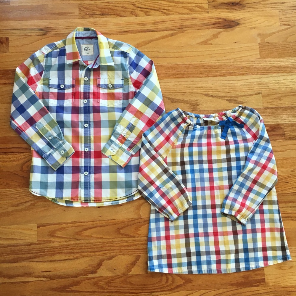 Mini Boden Boys 7-8 & Girls 9-10 Dress Shirts